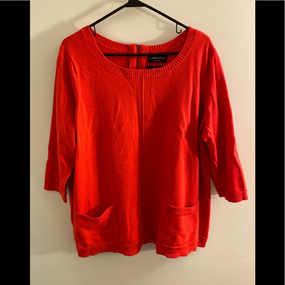 Cynthia Rowley wool sweater